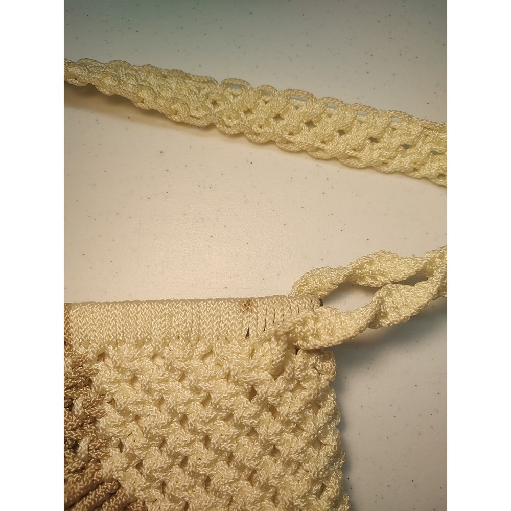 Women's Macrame Style Handbag - Picture 6 of 8